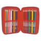ASTUCCIO TRIPLO 3D EMOJI 18 pennarelli giotto 18 pastelli EMOJI TALK BLACK