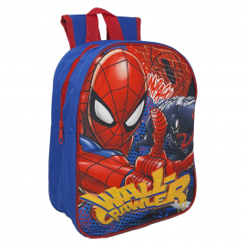 ZAINO SCUOLA ASILO SPIDERMAN 28CM ECO MARVEL BORSA UOMO RAGNO