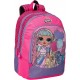 ZAINO SCUOLA ELEMENTARI MEDIE 3 SCOMPARTI LOL SURPRISE OMG 32 x 43 x 23 cm.