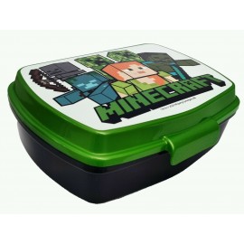 Porta pranzo MINECRAFT scuola merenda lunch box colazione contenitore BAMBINI