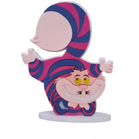 SSagoma Polistirolo Stregatto Disney Personalizzata – Decorazione Compleanno Bambini 70 cm