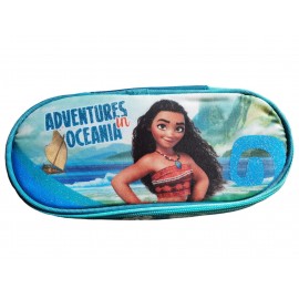 ASTUCCIO SCUOLA OCEANIA OVALE ORGANIZZATO VAIANA DISNEY  22,5 X 10 X 6,5 CM PANINI