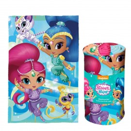 DISNEY COPERTA PLAID Shimmer And Shine BAMBINACM.100x150