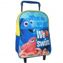 ZAINO ASILO CON TROLLEY NEMO FINDING DORY DISNEY  MANICO ALLUNGABILE