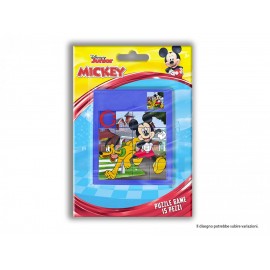 Gadget Compleanno Puzzle Gioco 12 Pezzi Mickey Mouse Disney Bambina - In Plastica Topolino