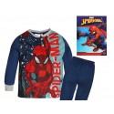 PIGIAMA LUNGO SPIDERMAN MARVEL T-SHIRT PANTALONE 100% COTONE INTERLOCK 4 ANNI