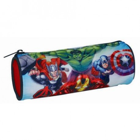 TOMBOLINO ASTUCCIO MARVEL AVENGERS PORTACOLORI CILINDRO BAMBINO 22X8X8