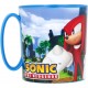 Tazza plastica per microonde Sonic 350ml Mug Bambini Scuola e Tempo libero