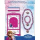 Portagioie in Legno Frozen Disney con Accessori Bracciale, collana, anello e elastici.