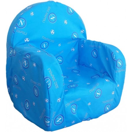 Poltroncina Bambini SNC NAPOLI UFFICIALE 40x35x45cm