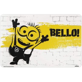 TOVAGLIETTA CARS DISNEY IN PLASTICA MORBIDA ANTISCIVOLO RIPIEGABILE LAVABILE DA COLAZIONE PRANZO CM.44X30