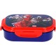 Portamerenda sandwich Spiderman Marvel con posate 3 in 1 portapranzo multiscomparto Bambini