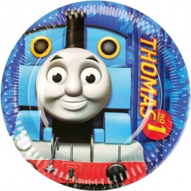 8 piatti in cartone Disney TRENINO THOMAS Ø23 diametro Feste & Compleanni