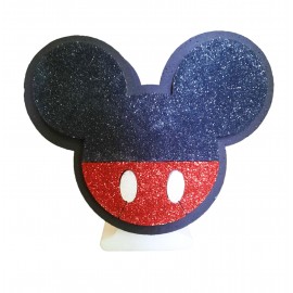 CESTINO PORTA CARAMELLE / CONFETTI /CENTRO TAVOLA MICKEY TOPOLINO 18x15CM