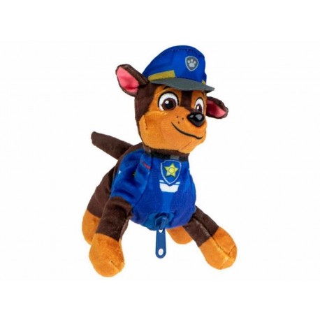 PORTAMONETE CON PORTACHIAVE PAW PATROL. CHASE IL CANE POLIZIOTTO CM 14