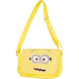 Minions Borsa Tracolla da Passeggio Minions Faccia Borsetta Tempo libero  28 x 15 cm