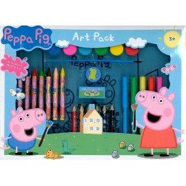 Set Scuola Cancelleria Peppa Pig 36x29cm Bambini