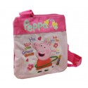 Borsa Passeggio Tracolla Trasversale Peppa PIG Borsetta Bambina 18CM