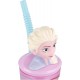 Disney Bicchiere con cannuccia in 3d Frozen 360 ML