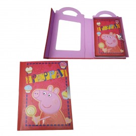 Diario segreto con scatola regalo Peppa Pig