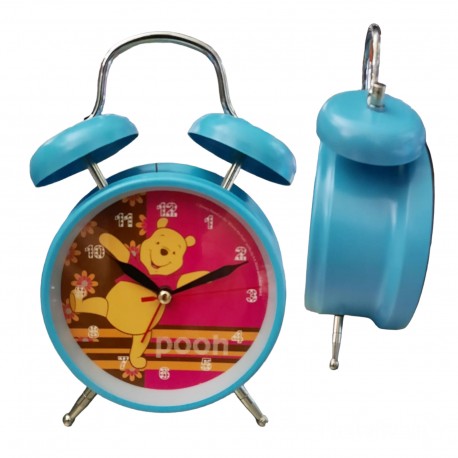 Disney Orologio Sveglia in Metallo Campana Winnie The Pooh  cm 18