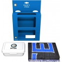 Set Regalo Ufficiale FC Inter – Porta Merenda e Sciarpa in Confezione Regalo – Idea Regalo per Tifosi