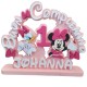 "Scritta Personalizzata Disney Minnie Paperina con Arco in Polistirolo: Magia per Feste e Compleanni dei Bambini!"