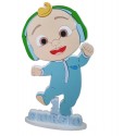 Sagoma Cocomelon Personalizzabile con Nome ed Età - 3D in Polistirolo con Base d'Appoggio (70 cm)
