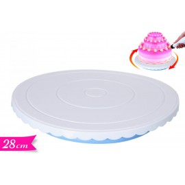 ALZATA PER TORTE PIATTO GIREVOLE CAKE DESIGN DECORAZIONI DOLCI BASE ROTANTE