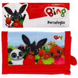 Portafoglio Bambino con Strappo Bing il Coniglietto - Portamonete 13x9cm