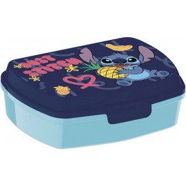 Stitch Lunch Box scatola colazione porta PRANZO MERENDA sandwich scuola 17x14x6 cm