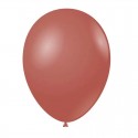 Palloncini Lattice Monocolore 9" Cm. 25 Rosso - Blister 20 Pezzi