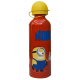 BORRACCIA IN ALLUMINIO MINIONS CON BECCUCCIO E COPERCHIO 500 ML