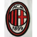 Tappeto scendiletto MILAN UFFICIALE MISURA OVALE 80x120 cm antiscivolo