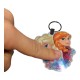 Portachiavi Disney Frozen Anna Elsa con luce Led torcia cm 7  idea feste Bambina