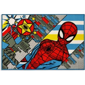Tappeto Marvel Spiderman Cm 80 x 120 Antiscivolo Tappeto da gioco per bambini Uomo Ragno