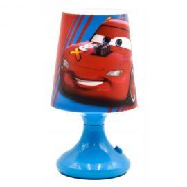 LUCE LAMPADA CARS DISNEY COMODINO A BATTERIE CONFEZIONE REGALO