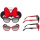 OCCHIALI DA SOLE FORMA 3D MINNIE MOUSE DISNEY CON FILTRO UV BAMBINA