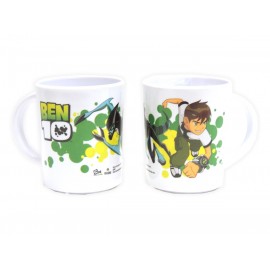 Tazza Colazione Ben 10 in Melamina - Perfetta per Bambini a Scuola e Tempo Libero