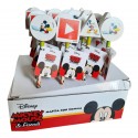 Matite con Gomma 3D Sagomata Disney Mickey Mouse  Expo da 24 pz Topolino Regalini festa Compleanno