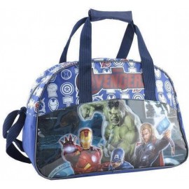 BORSONE AVENGERS MARVEL HULK IRON MAN CAPITAN AMERICA THOR BORSA DA VIAGGIO PALESTRA BAMBINO CM.38X27X17