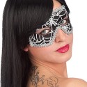 MASCHERA VIOLA IN PLASTICA C/GLITTER CARNEVALE