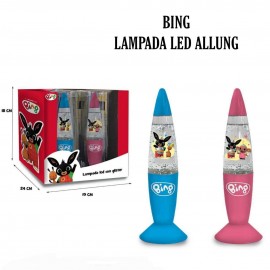  Elegante Lampada LED Glitterata Bing Coniglietto Cambia Colore - Design Affascinante per la Tua Stanza!"