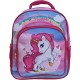 Zaino Unicorno Arcobaleno Disney per Asilo - Doppia Cerniera, Tasca Frontale e Portabottiglie, 30 cm"