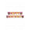 Festone Happy BIrthday Masha e Orso festa Compleanno Bambini