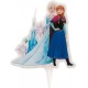 Candelina Torta Sagomata Frozen Disney - Anna e Elsa per feste speciali Bambina