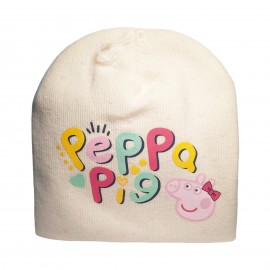 Cappello Cappellino Invernale  Peppa Pig Bianco