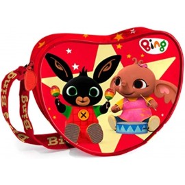Borsa Tracolla Cuore Bing & Sula Borsetta Passeggio Bambina cm 20