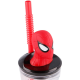 Bicchiere con cannuccia ripiegabile Hulk Marvel personaggio 3D Bpa Free 360 ml Bambino