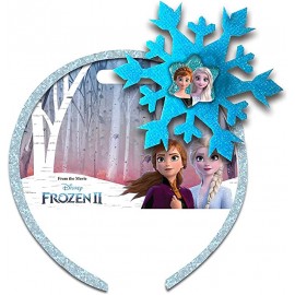 DISNEY-CERCHIETTO Elsa E Anna Frozen II MOLLETTE ELASTICI PER CAPELLI